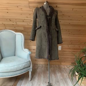 Joseph 100% sheepskin brown coat size 38